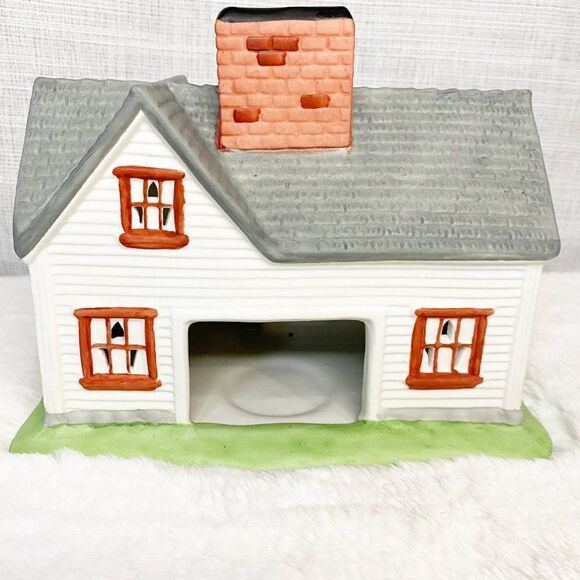 Vintage Partylite Farmhouse Candle Holder Ceramic - Picture 2 of 4